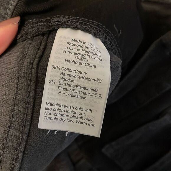 J.Crew Mercantile Women’s Skinny Pants Velvet 5 Pocket Mid Rise Gray Size 29 - Picture 6 of 9